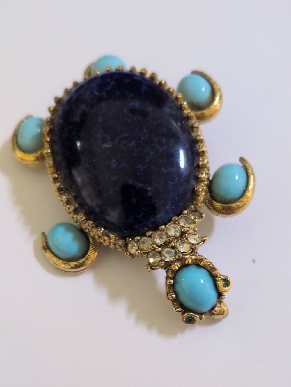 Pauline Rader Vintage Turtle Brooch